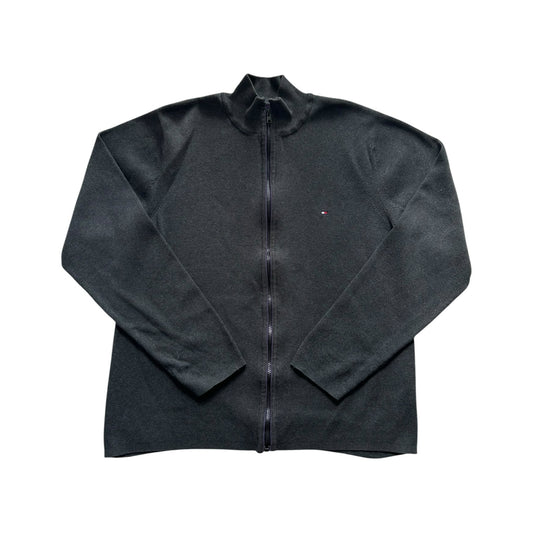 Woman's Extra large Tommy Hilfiger Black Full Zip Jumper