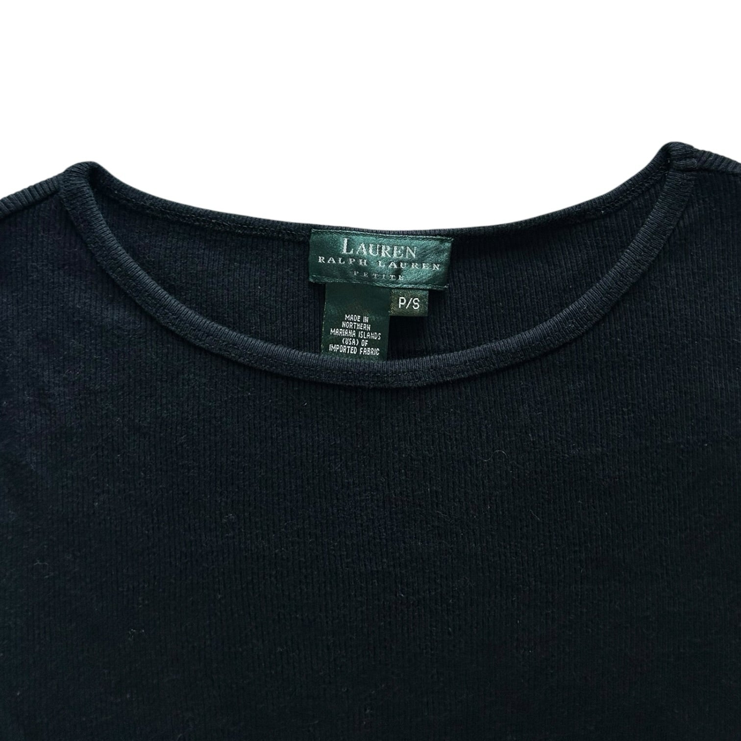 Woman's Small Ralph Lauren Black Thin Jumper
