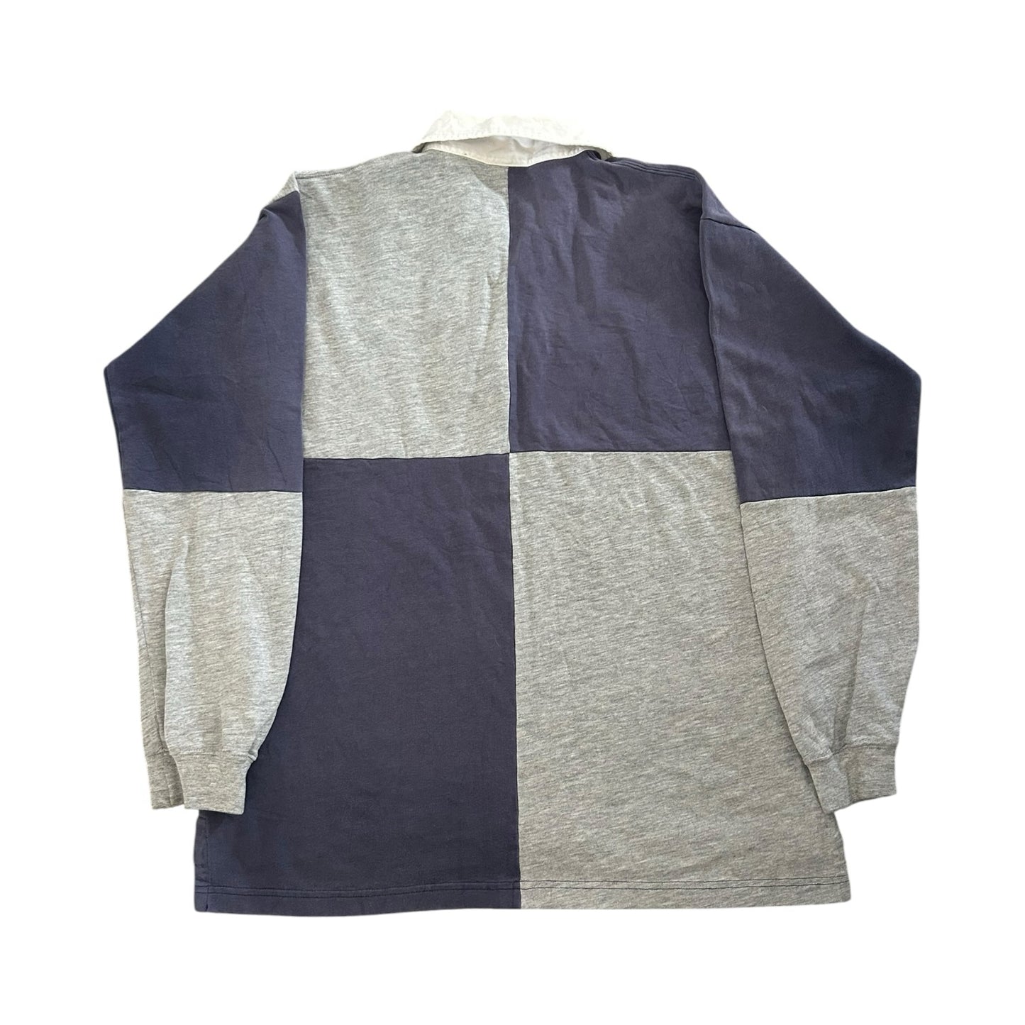 Extra large Eden Park Grey and Navy Rugby Shirt