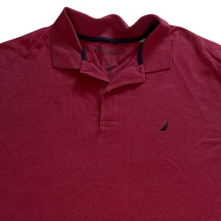3XL Nautica Red Polo Shirt
