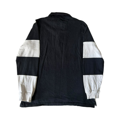 Large Prodigy Sport Black, White and Blue Rugby Shirt