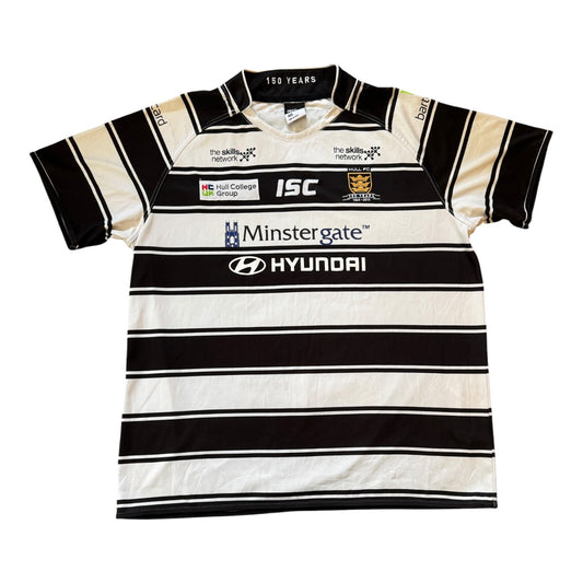 4XL 2015 Black and White Hull Rugby League Shirt