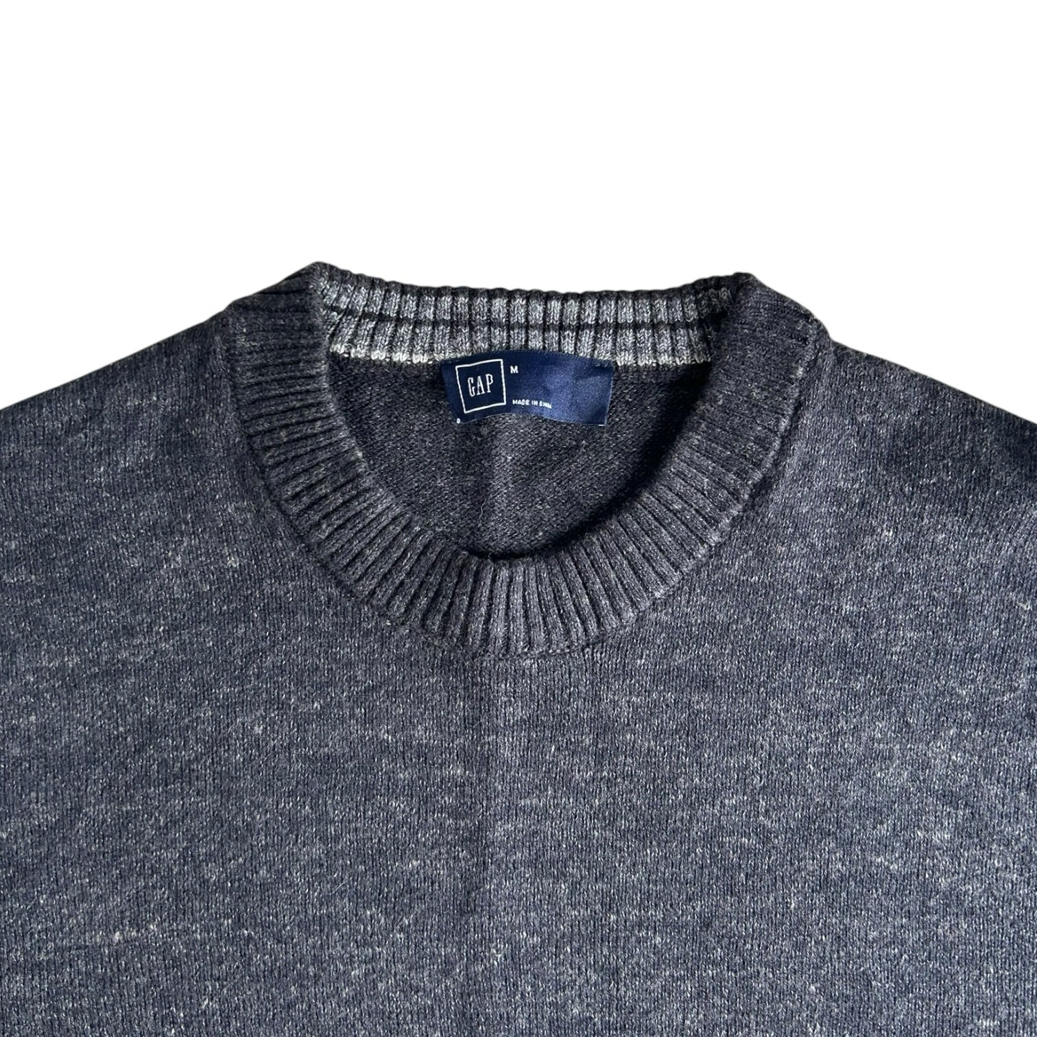 Medium Gap Charcoal Black Knitted Jumper