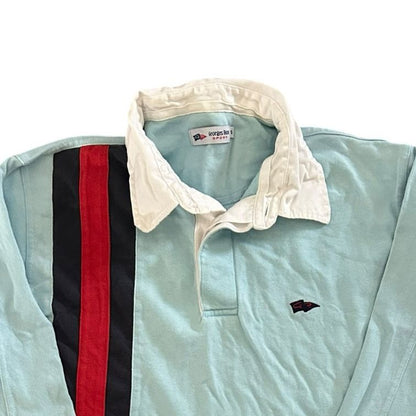 Small George Ross Sport Blue Rugby Shirt