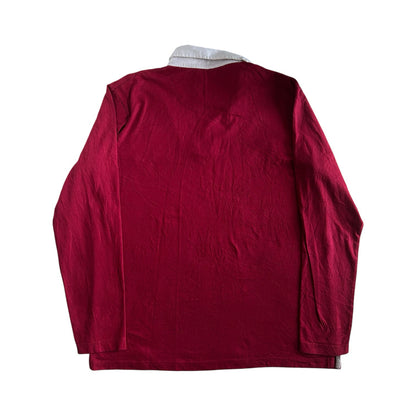 Medium Hanley Red Rugby Shirt