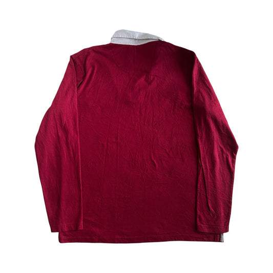 Medium Hanley Red Rugby Shirt