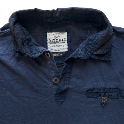 Medium Ritchie Navy Rugby Shirt