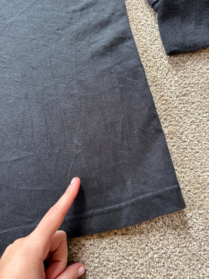 Medium Adidas Black New Zealand All Blacks Rugby Shirt