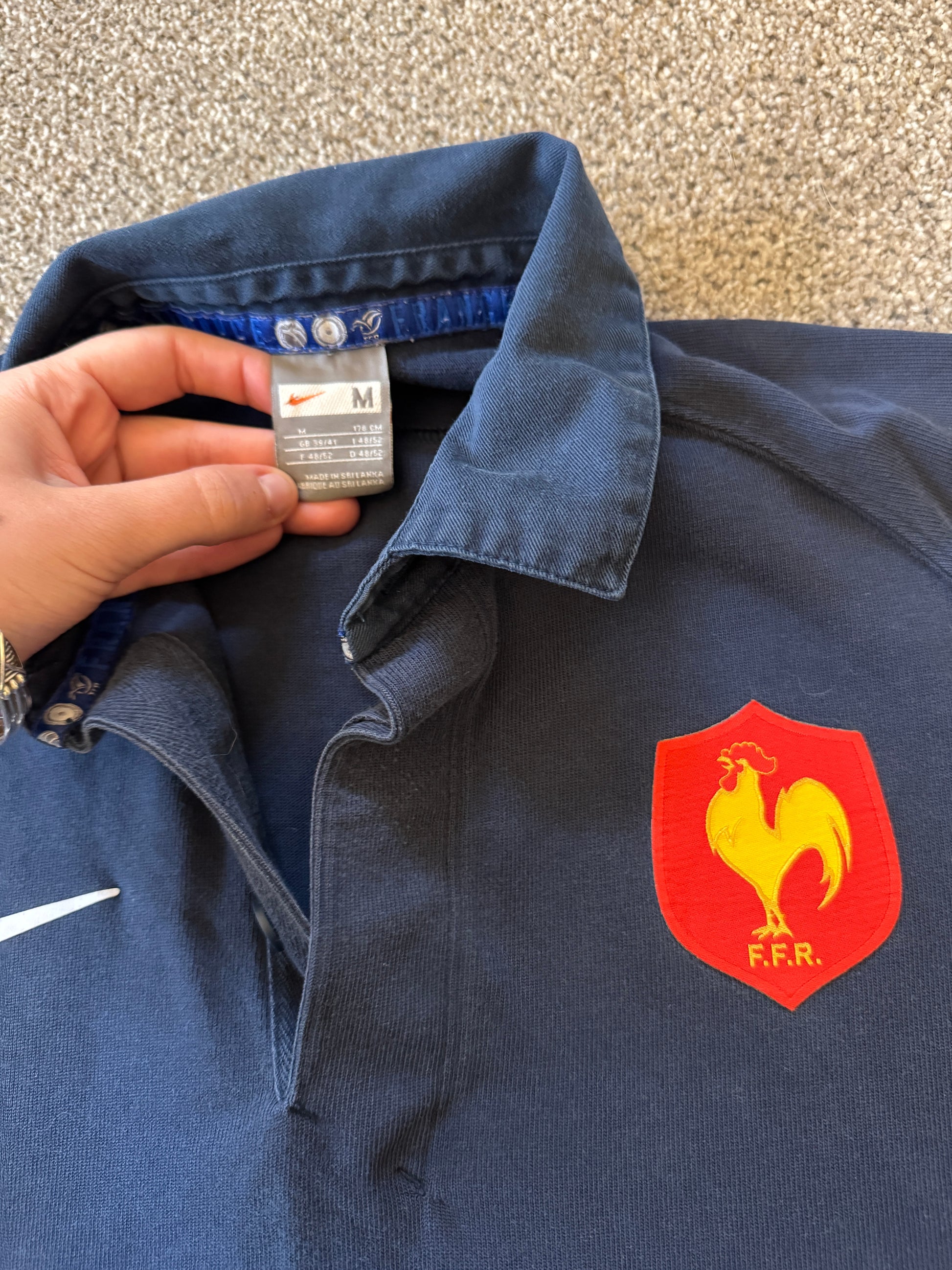 Medium Nike Navy Rugby Shirts