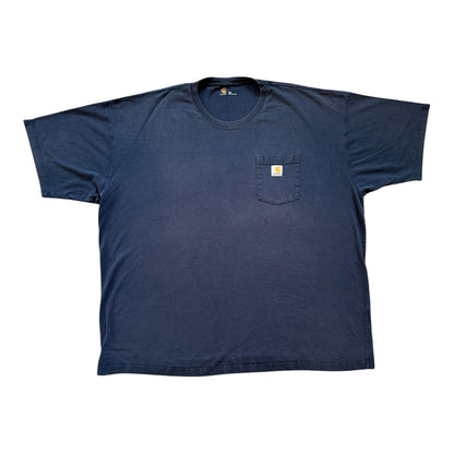 3XL Carhartt Washed Navy T-Shirt