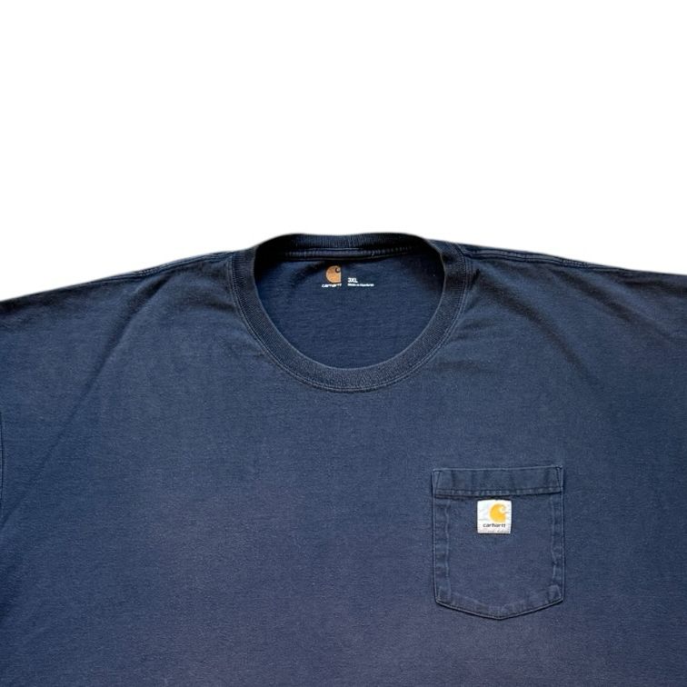 3XL Carhartt Washed Navy T-Shirt