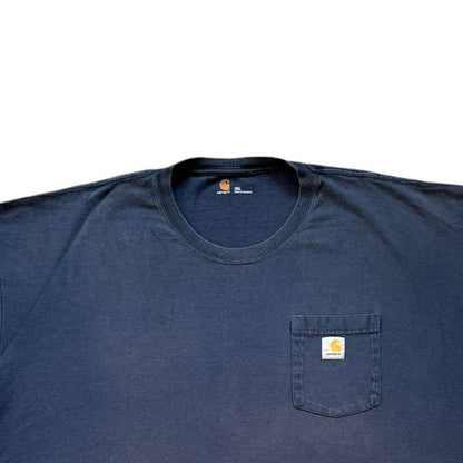 3XL Carhartt Washed Navy T-Shirt