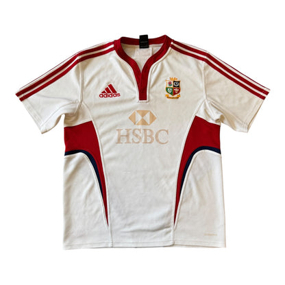 Large Adidas 2009 Lions White Rugby Shirt