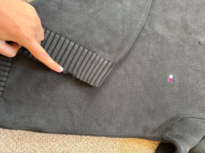 Small Tommy Hilfiger Black Knitted Jumper