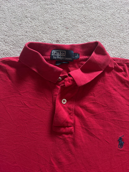 Large Ralph Lauren Red Polo Shirt