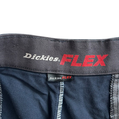 38" Dickies Flex Navy Long Shorts