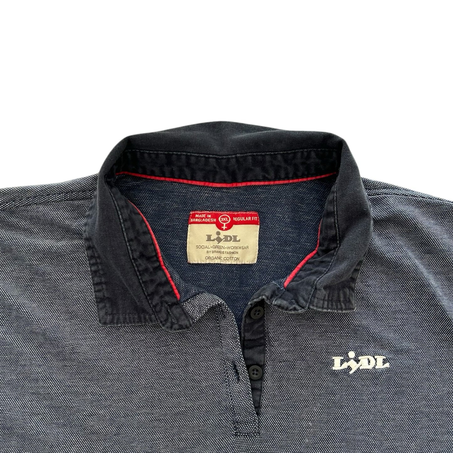 3XL Lidl Grey Polo Shirt