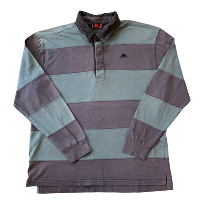 Extra large Kappa Blue And Navy Rugby Shirt