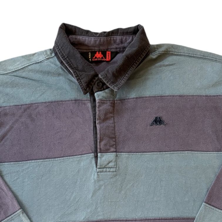 Extra large Kappa Blue And Navy Rugby Shirt