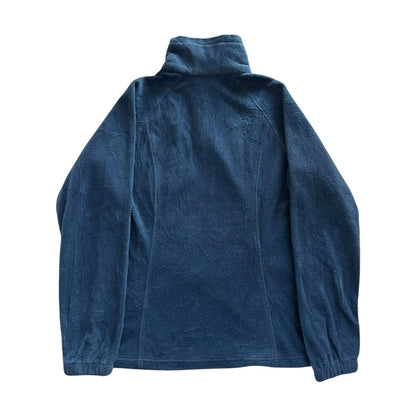 Woman's Small Columbia Blue Full Zip Company Fleece