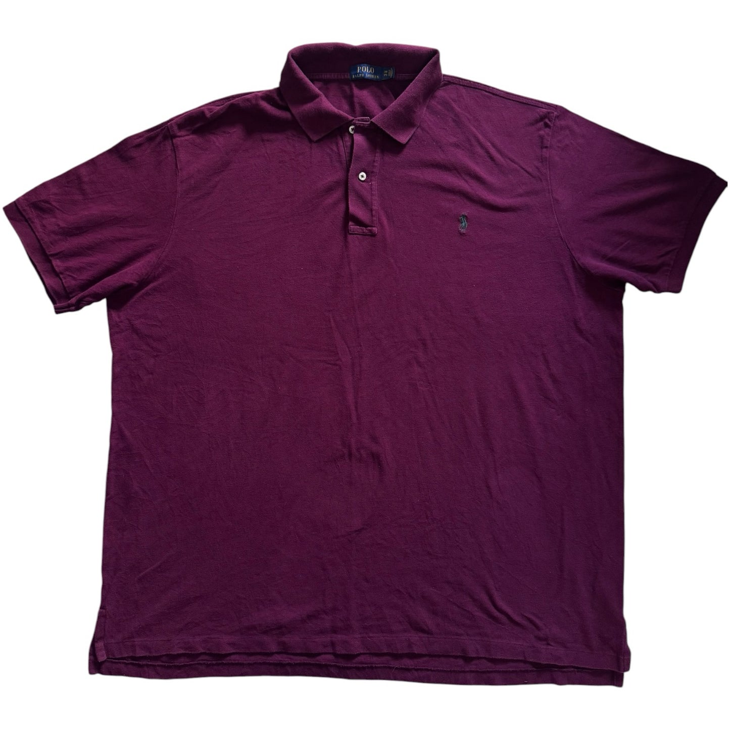 3XB Ralph Lauren Burgundy Red Polo Shirt