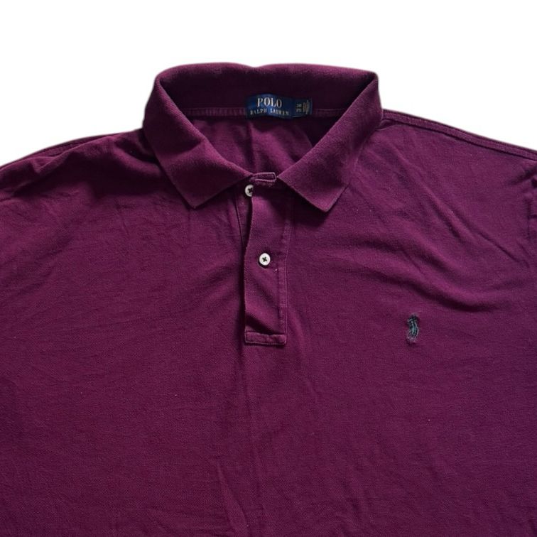 3XB Ralph Lauren Burgundy Red Polo Shirt