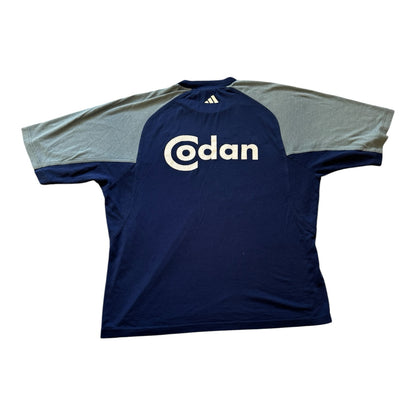 Extra large 2000-01 Adidas Blue Brøndby IF Football T-Shirt