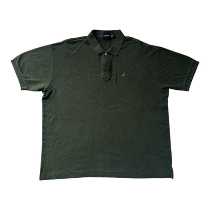 XXL Nautica Olive Green Polo Shirt