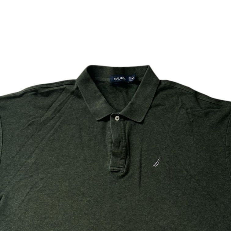 XXL Nautica Olive Green Polo Shirt