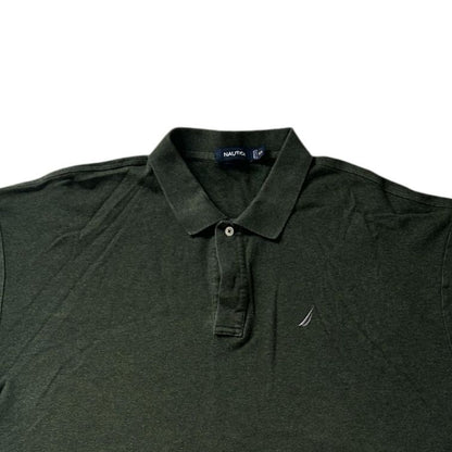XXL Nautica Olive Green Polo Shirt