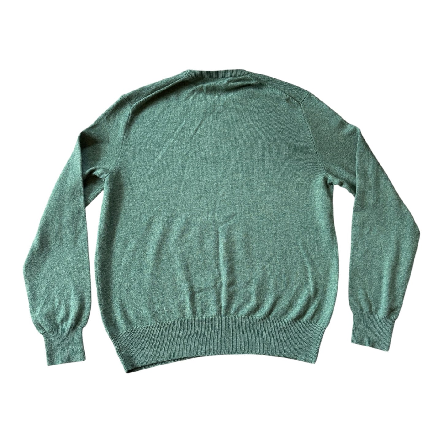 Medium Ralph Lauren Green Merino Wool Jumper