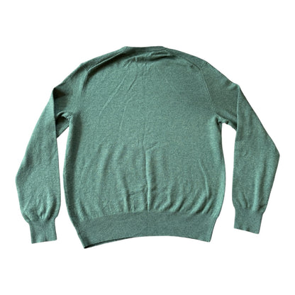 Medium Ralph Lauren Green Merino Wool Jumper