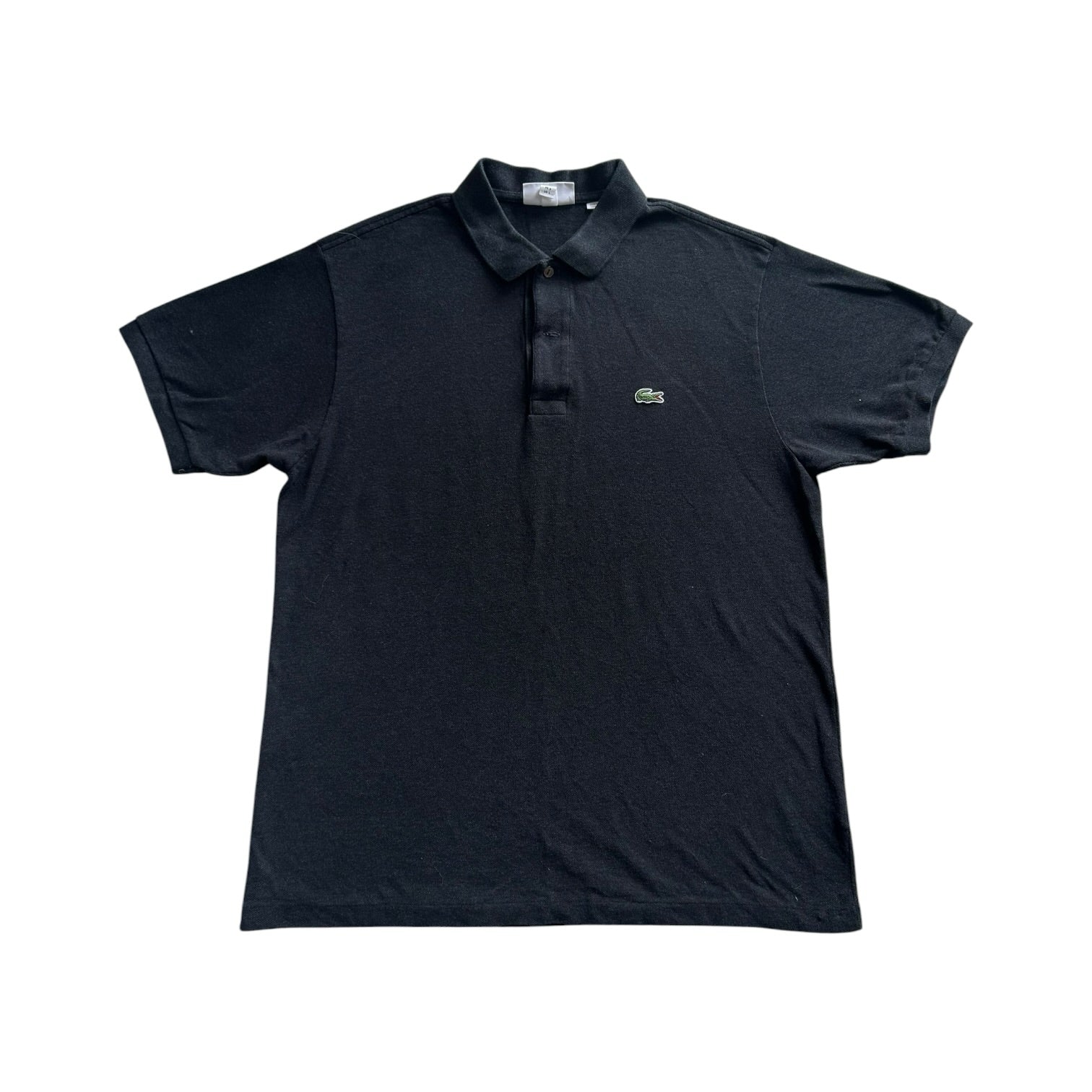 Large Lacoste Black Polo Shirt
