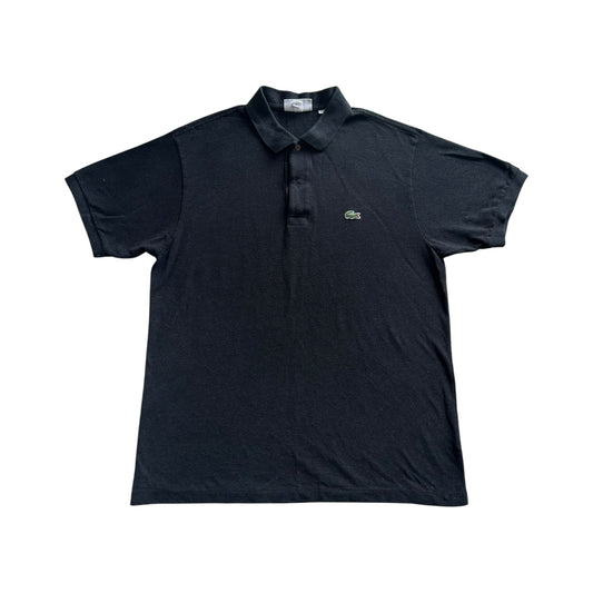Large Lacoste Black Polo Shirt