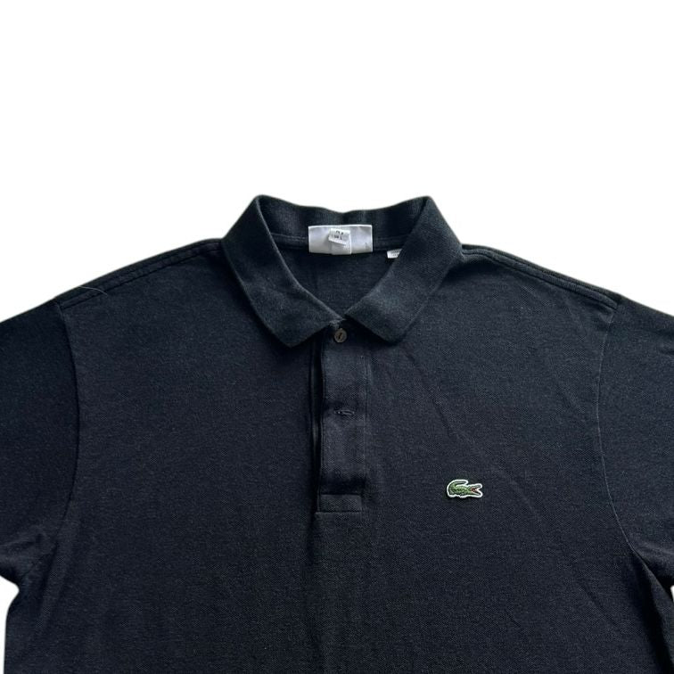 Large Lacoste Black Polo Shirt