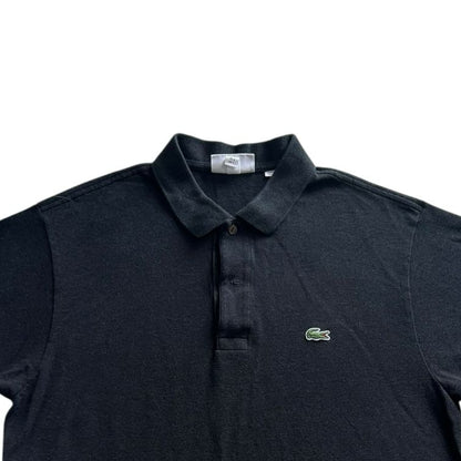 Large Lacoste Black Polo Shirt