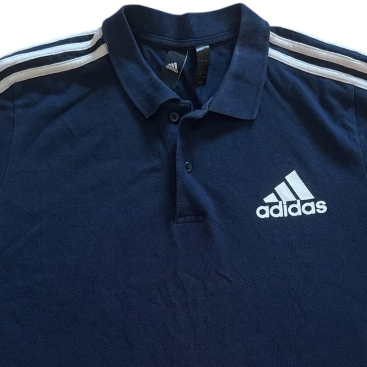Large Adidas Navy Polo Shirt