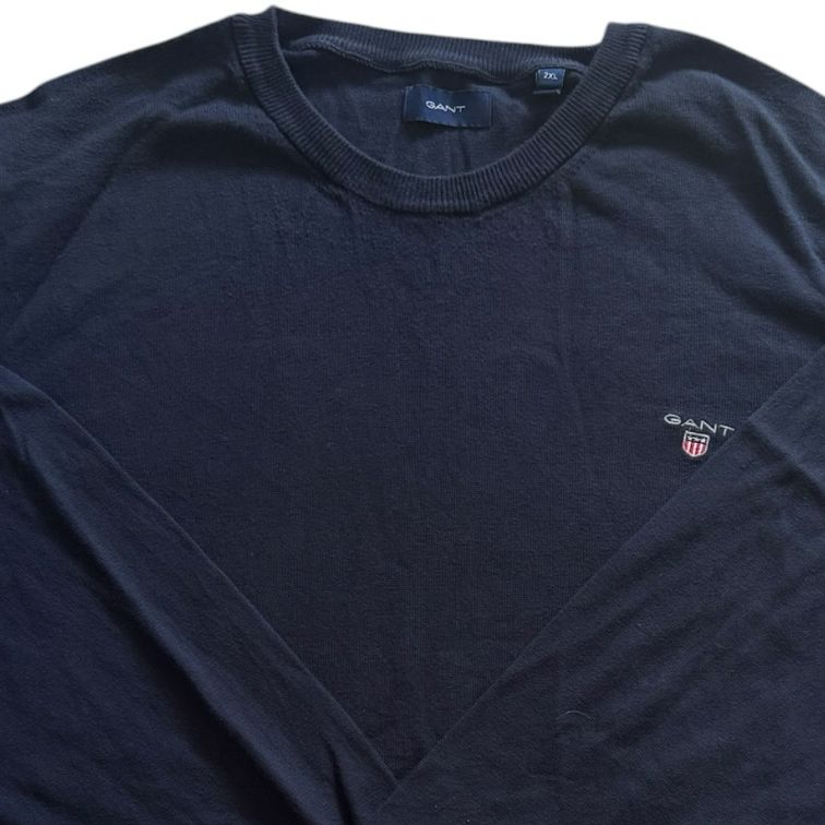XXL Gant Navy Thin Sweatshirt