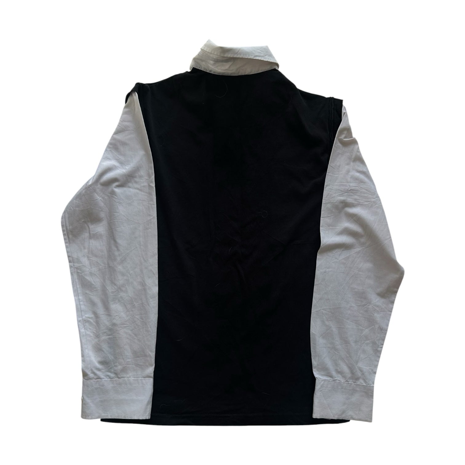 Medium SG Company White Shirt with a Fitted Black Argyle Vest