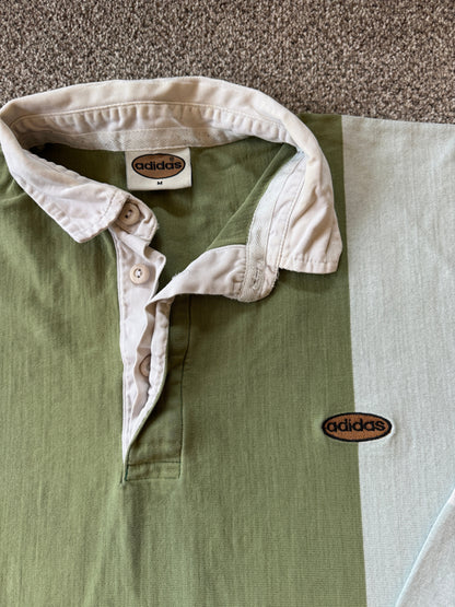 Medium Adidas Green Rugby Shirt