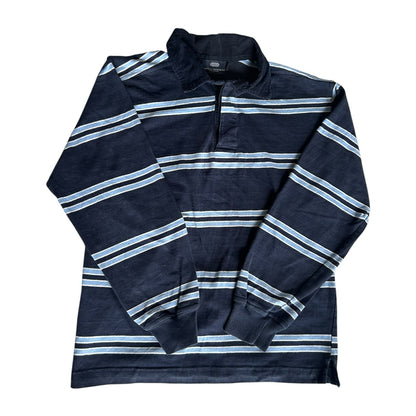 Medium BNZ Navy and Blue Rugby Shirt