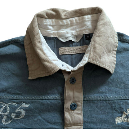 Medium Angelo Blue Rugby Shirt