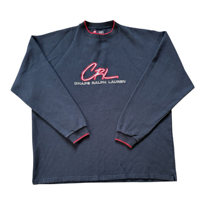 XXL Chaps Ralph Lauren Navy Spellout Sweatshirt