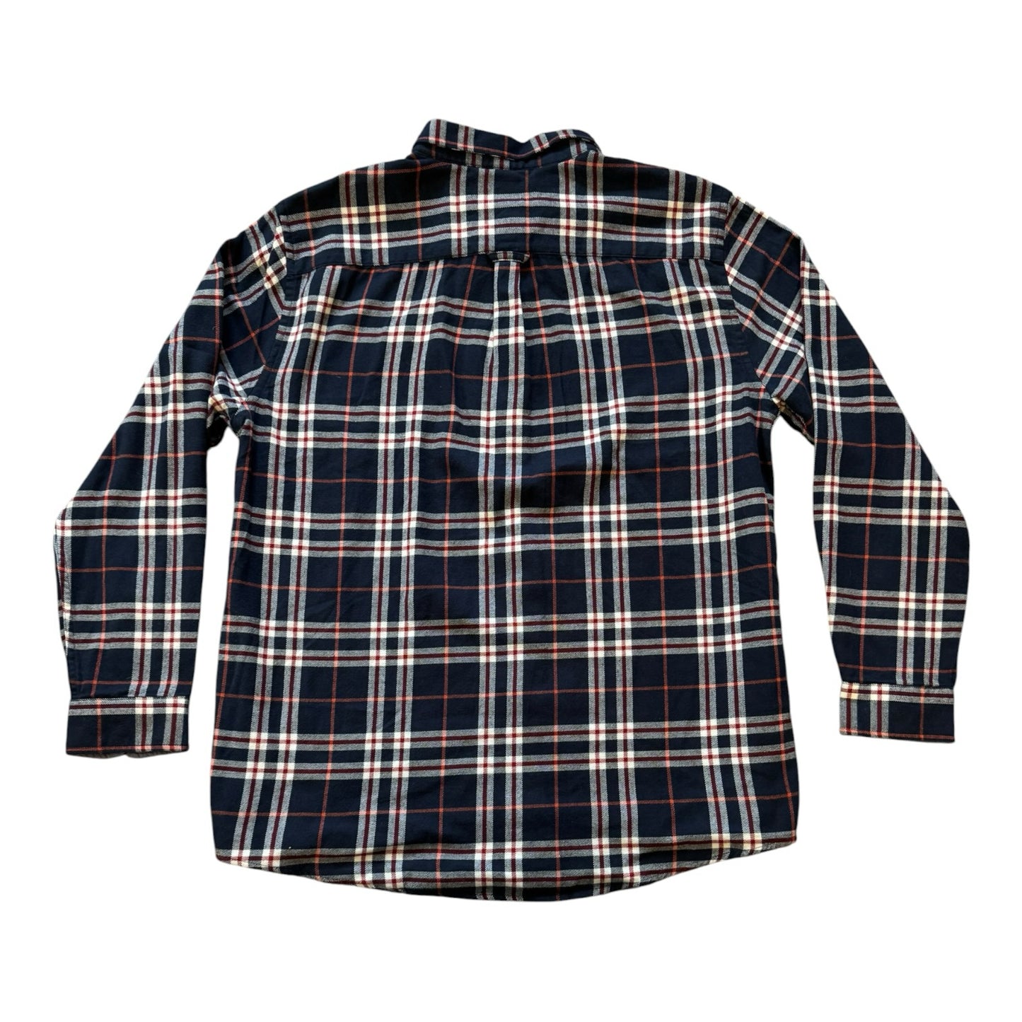 Brand New XXL Crew Clothing Navy Tartan Shirt