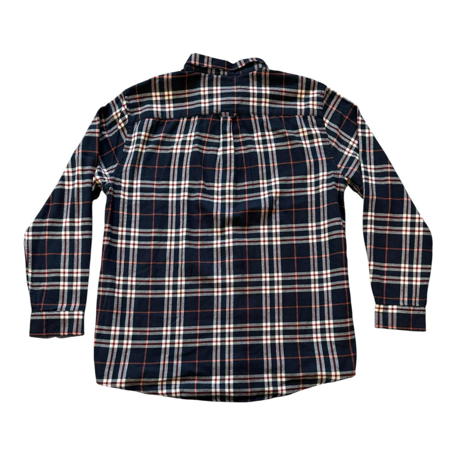 Brand New XXL Crew Clothing Navy Tartan Shirt
