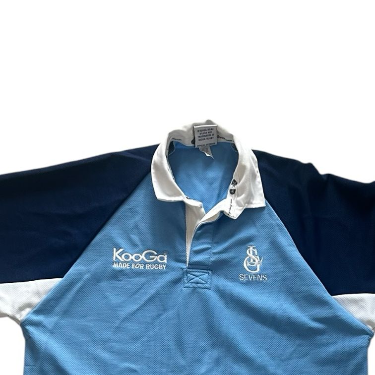 Large Kooga Blue LSG Sevens Rugby Shirt