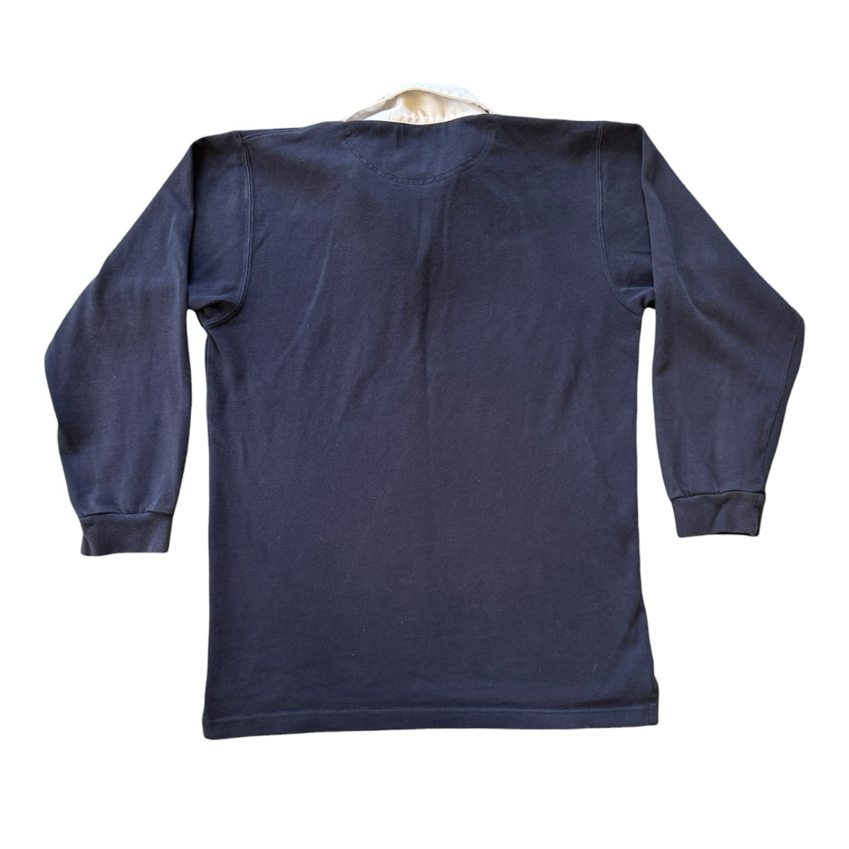 Small Thomas Burberry Navy Rugby Shirt