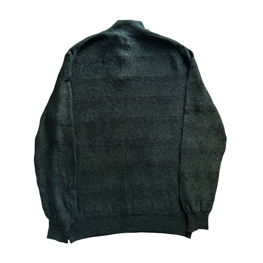 Medium Chaps Green 1/4 Button Jumper