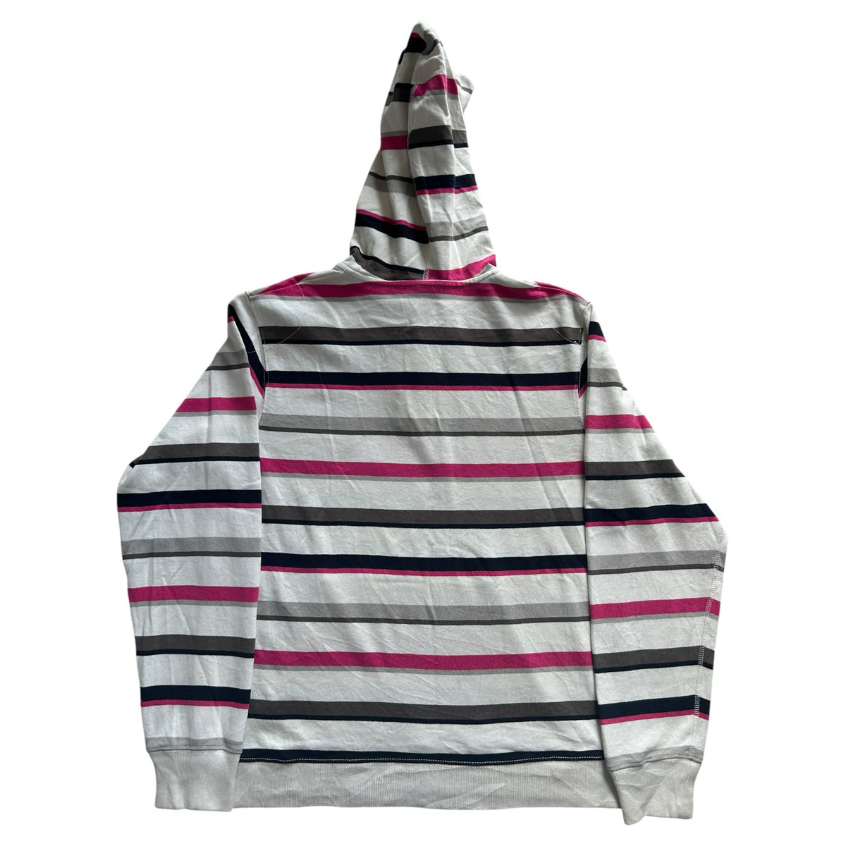 Woman's Medium Nike White, Pink and Grey Hoodie