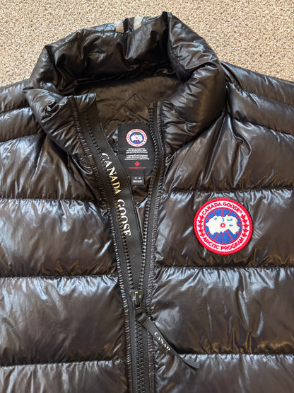 Medium Canada Goose Black Crofton Vest (Style Code: 2229M) Down Gilet Puffer Coat Used